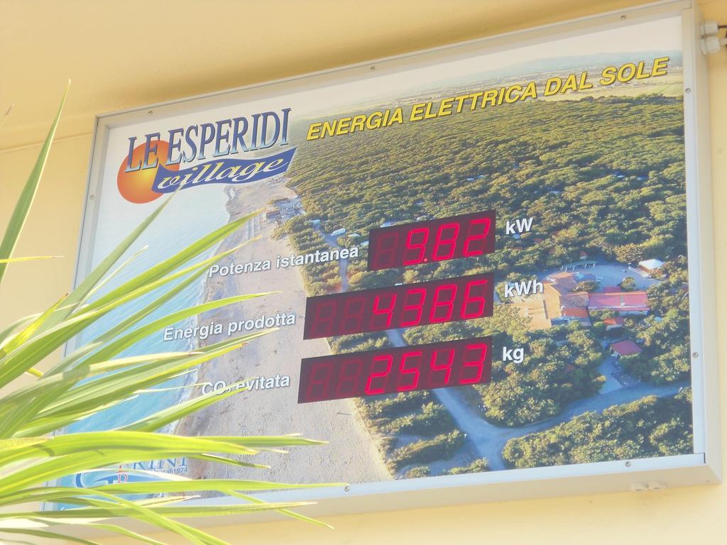 Camping Village Le Esperidi Marina Di Bibbona Extérieur photo